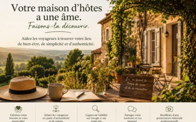 Votre maison d&rsquo;hôtes a une âme. Les voyageurs la recherchent.